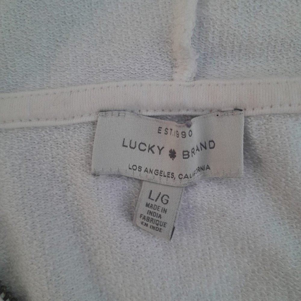 Lucky Brand zip up hoodie - Picture 3 of 3